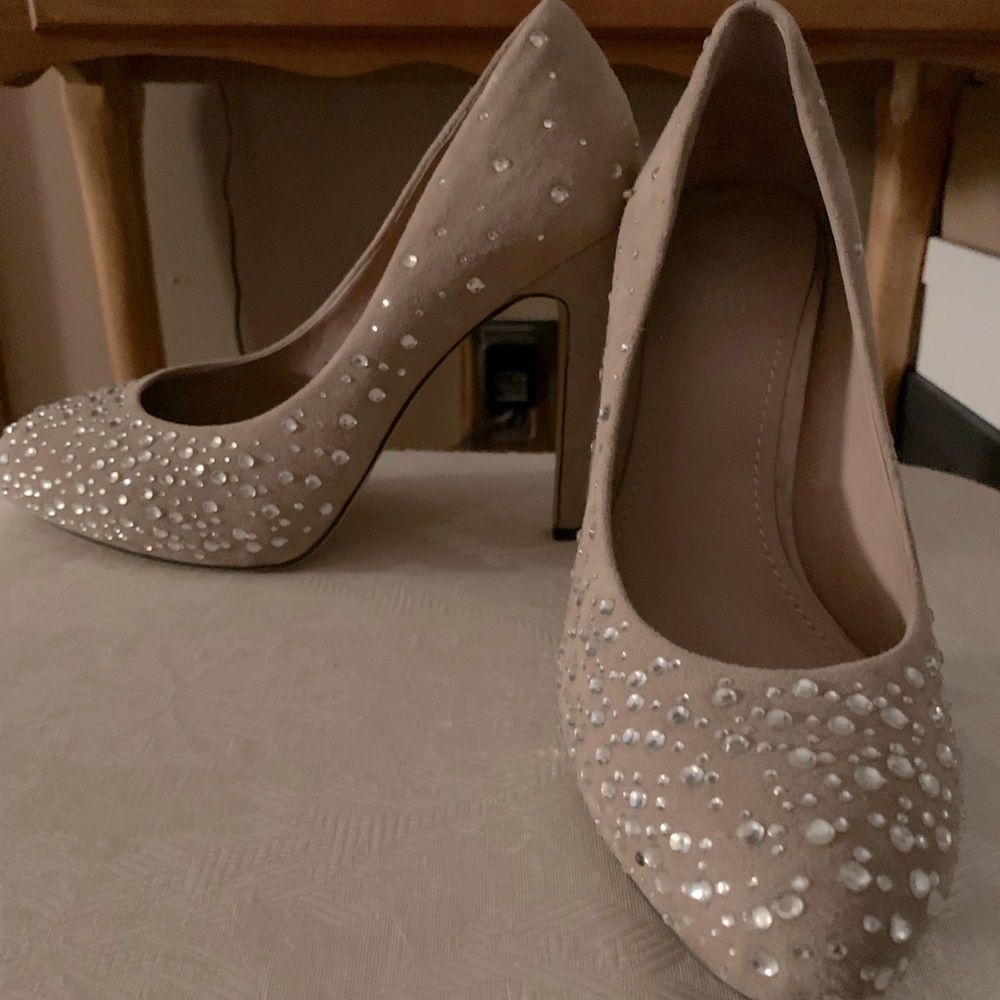 💋Vince Camuto Suede Pump Blush 7.5